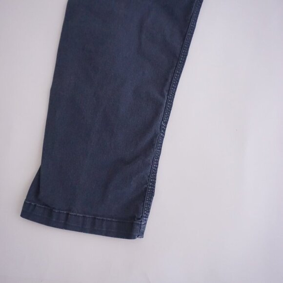 Tough Duck Navy Heavyweight Cotton Carpenter Cargo Loop Workwear Pants 34X34 - Picture 16 of 16